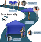Raynesys 10x10ft Pop Up Canopy Tent - Image 4