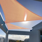 SUNNY GUARD Custom Size 8'x10'x12.8'Peach Fuzz Sun Shade Sail Right Triangle UV by SUNNYGUARD