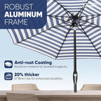 Tempera Patio Market Outdoor Table Umbrella - Image 5