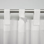 Exclusive Home Cabana Solid Indoor/Outdoor Light Filtering Hook-and-Loop Tab - Image 4