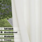 BONZER Waterproof Indoor/Outdoor Curtains - Image 3