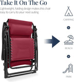 Best Choice Products Oversized Padded Zero Gravity Chair, Folding Outdoor Patio - Image 5