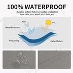 Easy-Going 100% Waterproof Outdoor Curtains 54x84 inch, Gazebo and Pergola 2 - Image 2