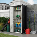 Devoko 28 CU FT Storage Cabinet, Metal Storage Shed - Image 7