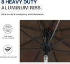 ABCCANOPY Durable Solar Led Patio Umbrellas - Image 6