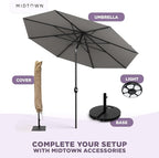 Midtown Umbrellas The Lean Patio Umbrella - Image 8
