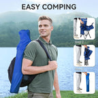 Nazhura 4 Pack Outdoor Camping Chairs Folding/Foldable/Portable - Image 5