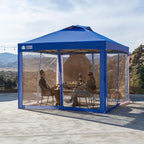 CROWN SHADES Gazebo 10x10 Pop Up Canopy - Image 8