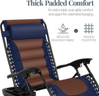 Best Choice Products Oversized Padded Zero Gravity Chair, Folding Outdoor Patio - Image 5