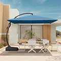 Grand patio 10x10 FT Square Sunbrella Umbrella by GrandPatio