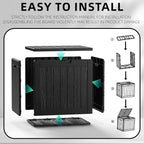 ROJIK 31 Gallon Outdoor Storage Box, Deck Box - Image 6