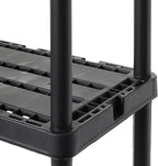 Gracious Living 4 Pack Light Duty Storage Shelves, Knect-A-Shelf 4-Shelf - Image 9