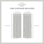 EXCLUSIVE HOME Cabana Solid Indoor/Outdoor Light Filtering Hook-and-Loop Tab - Image 10