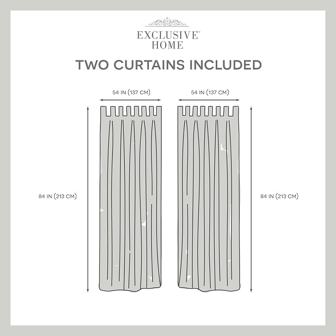 EXCLUSIVE HOME Cabana Solid Indoor/Outdoor Light Filtering Hook-and-Loop Tab - Image 10