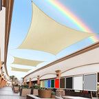Royal Shade 19' x 23' Beige Rectangle Square Sun Shade Sail Order to Make by RoyalShade