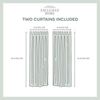 Exclusive Home Cabana Solid Indoor/Outdoor Light Filtering Hook-and-Loop Tab - Image 11