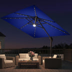 JZAC & QZYD 9x9 FT Cantilever Offset Patio Umbrella - Image 2