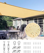 Quictent Waterproof Sun Shade Sail by QUICTENT