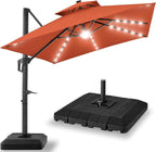 Best Choice Products 10x10ft Cantilever Patio Umbrella w/Base Included by Unknown