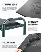 Garden Kneeler and Seat Heavy Duty, Upgraded Foldable Gardening Stool - Image 5