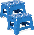 Utopia Home Folding Step Stool 9 Inch, built-in handle, and 300 lbs support by UTOPIAHOME