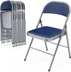 VINGLI 10 Pack Folding Chairs by VINGLI