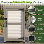 Small Outdoor Storage Cabinet - Image 5