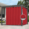 Easy-Going Outdoor Curtains for Patio 1 Panel, 110x108 inch, Weatherproof by Easy-Going