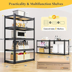 REIBII Storage Shelves with Smooth Edges - Image 3