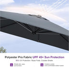 PURPLE LEAF Outdoor Umbrella - Image 5