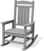Oversized Outdoor Rocking Chair, Porch Rocker by KINGYES
