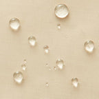 MIULEE Cream Beige Waterproof Outdoor Sheer Curtains - Image 3