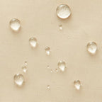 MIULEE Cream Beige Waterproof Outdoor Sheer Curtains - Image 3