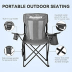 Nazhura 4 Pack Outdoor Camping Chairs Folding/Foldable/Portable - Image 4