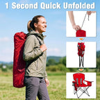 Camping Chairs for Adults 2 Pack, Folding Chair - Image 5