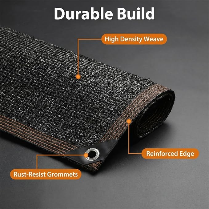 Sun Shade Cloth for Outdoor Patio, Pergola Shade Cover - Image 3