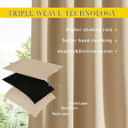 NICETOWN 2 PCs Outdoor Curtains - Image 5