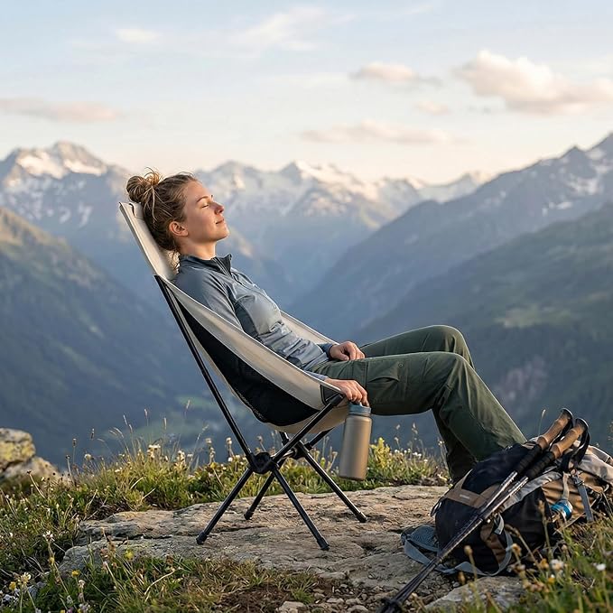 Wind Tour Portable Camping Chair Foldable Outdoor Chair - Image 5