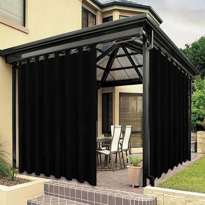 BONZER Waterproof Indoor/Outdoor Curtains by Bonzer