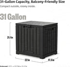 31 Gallon Resin Deck Box, Package Delivery Box - Image 2