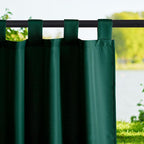 NICETOWN Outdoor Curtains for Patio Waterproof 4 Panels, Tab Top Thermal by NICETOWN