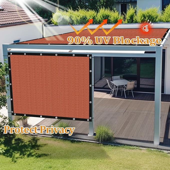 Shade&Beyond Customized Size 6' X 12' Shade Cloth - Image 5