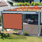 Shade&Beyond Customized Size 7' X 24' Shade Cloth - Image 5