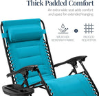 Best Choice Products Oversized Padded Zero Gravity Chair, Folding Outdoor Patio - Image 4