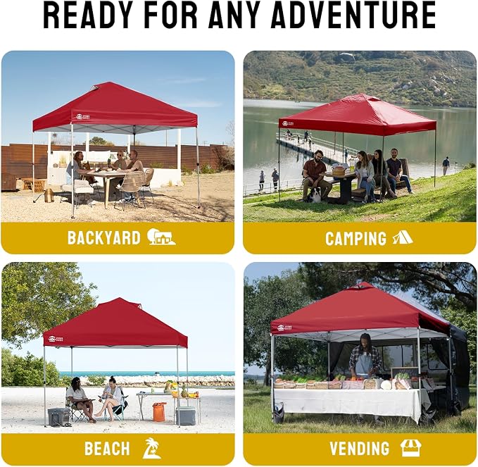 CROWN SHADES 12x12 Pop Up Canopy Tent - Image 4
