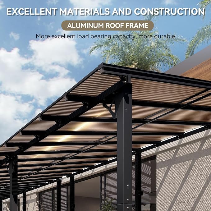 Aoxun 22’x10’ Gazebo for Patio, Gazebo Pergola - Image 7
