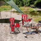 Nazhura 4 Pack Outdoor Camping Chairs Folding/Foldable/Portable - Image 6