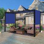 17' x 6.8' Waterproof Pergola Canopy Replacement Cover, Waterproof Polyester - Image 2