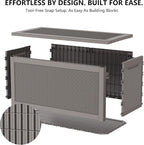 Outdoor Storage Box, 320 Gallon Waterproof Deck Box, Dual Gas-Spring Ultimate - Image 8