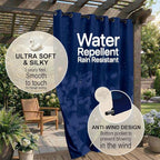 Waterproof Outdoor Curtain W52 x L84 - Image 4
